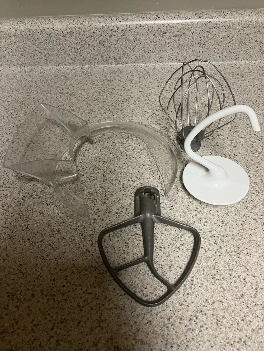 KitchenAid Mixer Attachments Set in White, Silver, Clear